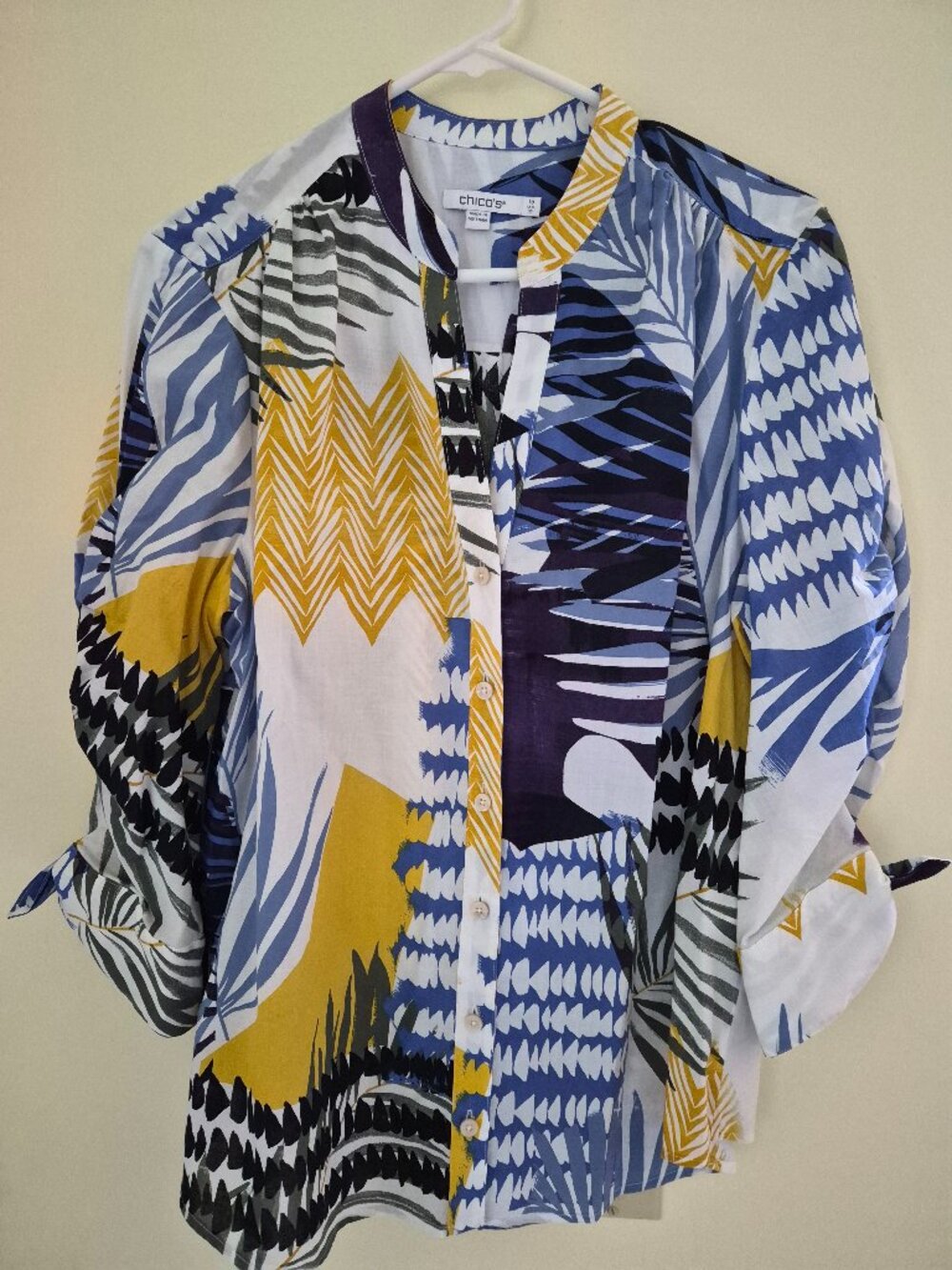 Spring combo blouse